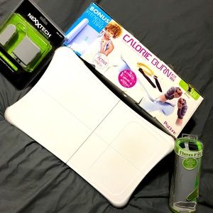 Wii Calorie Burn Kit & Balance board bundle